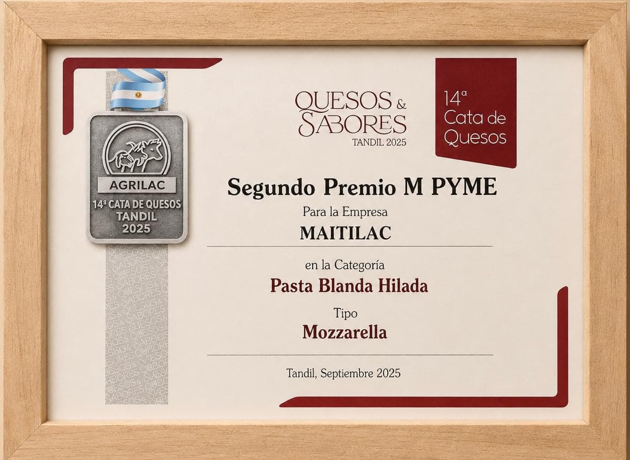 Diploma Segundo Premio 2025
